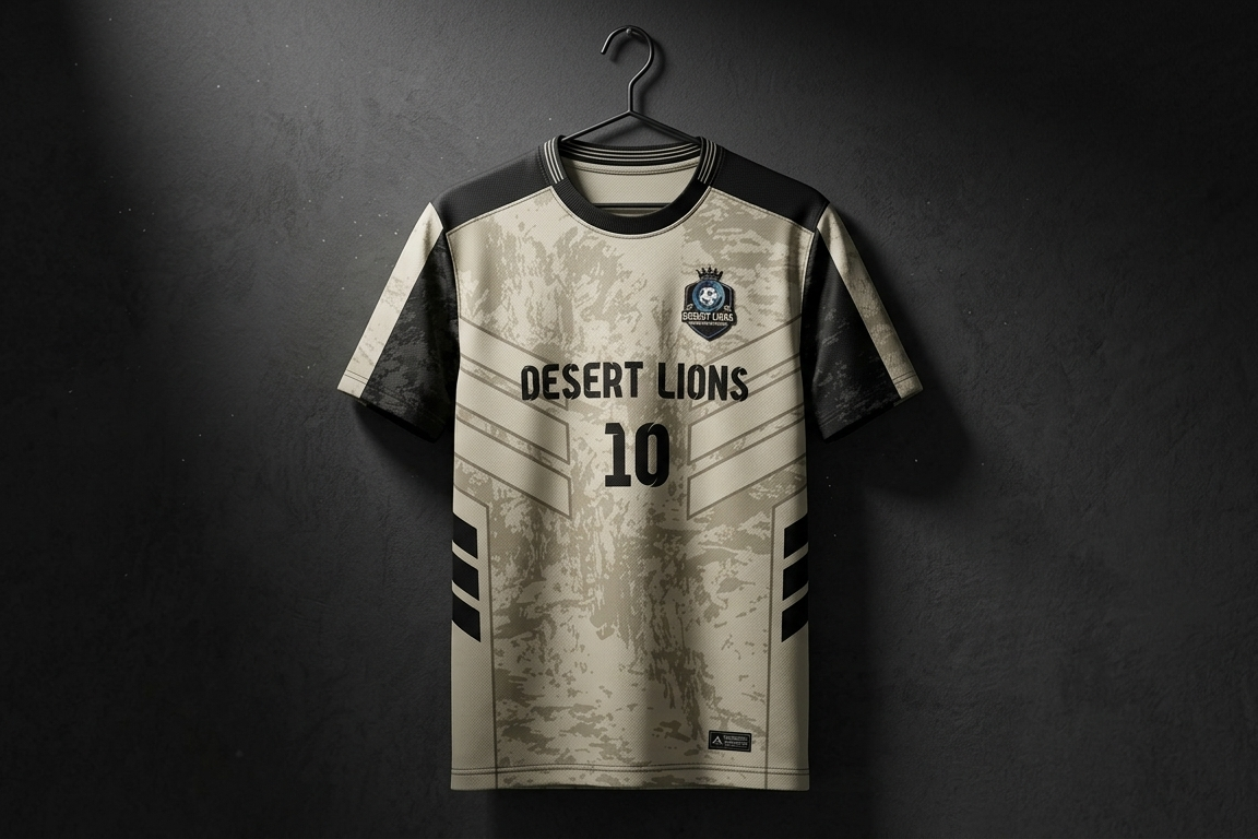 Desert Lions FC Latest Jersey